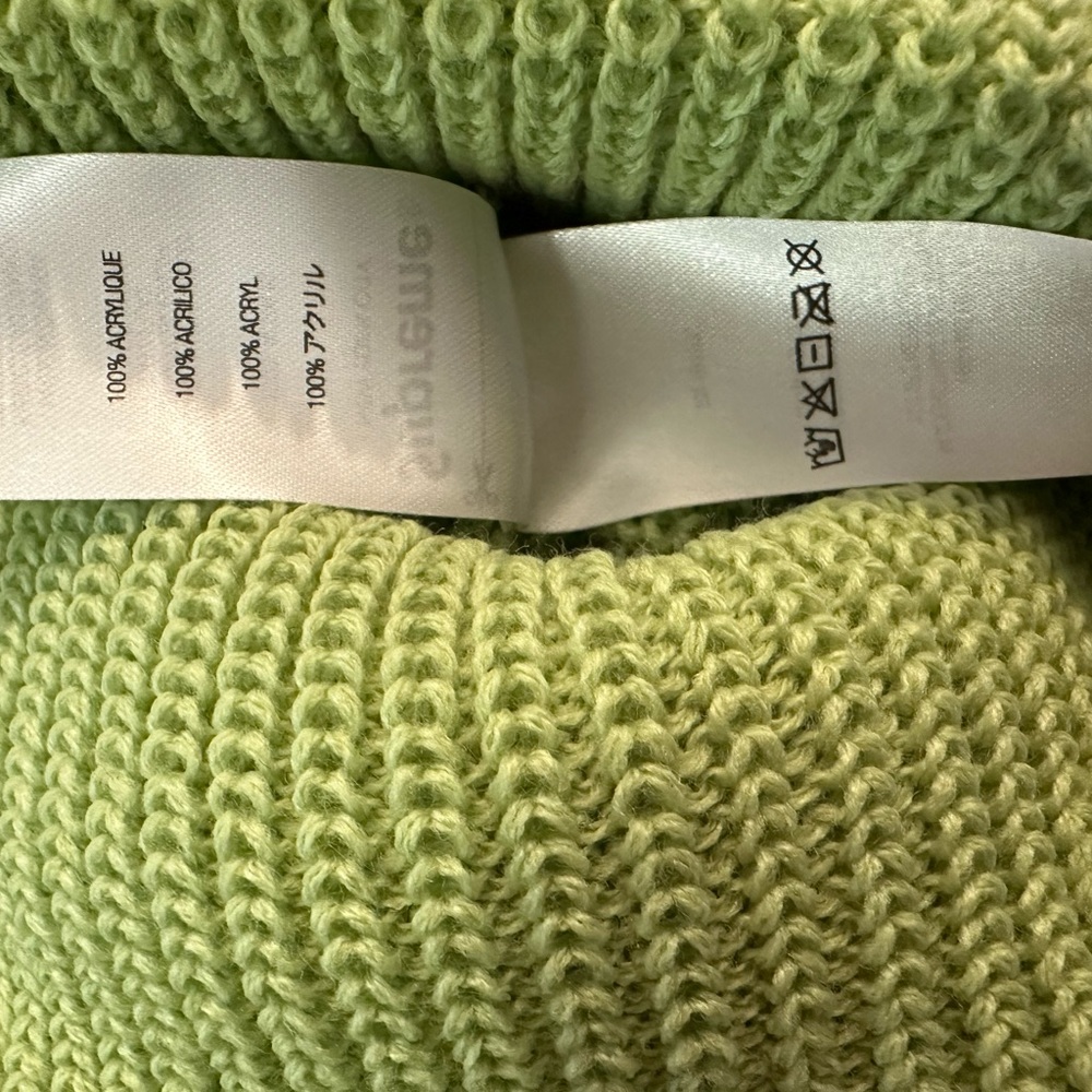Lime Green Supreme Toque NWOT - Picture 5 of 7